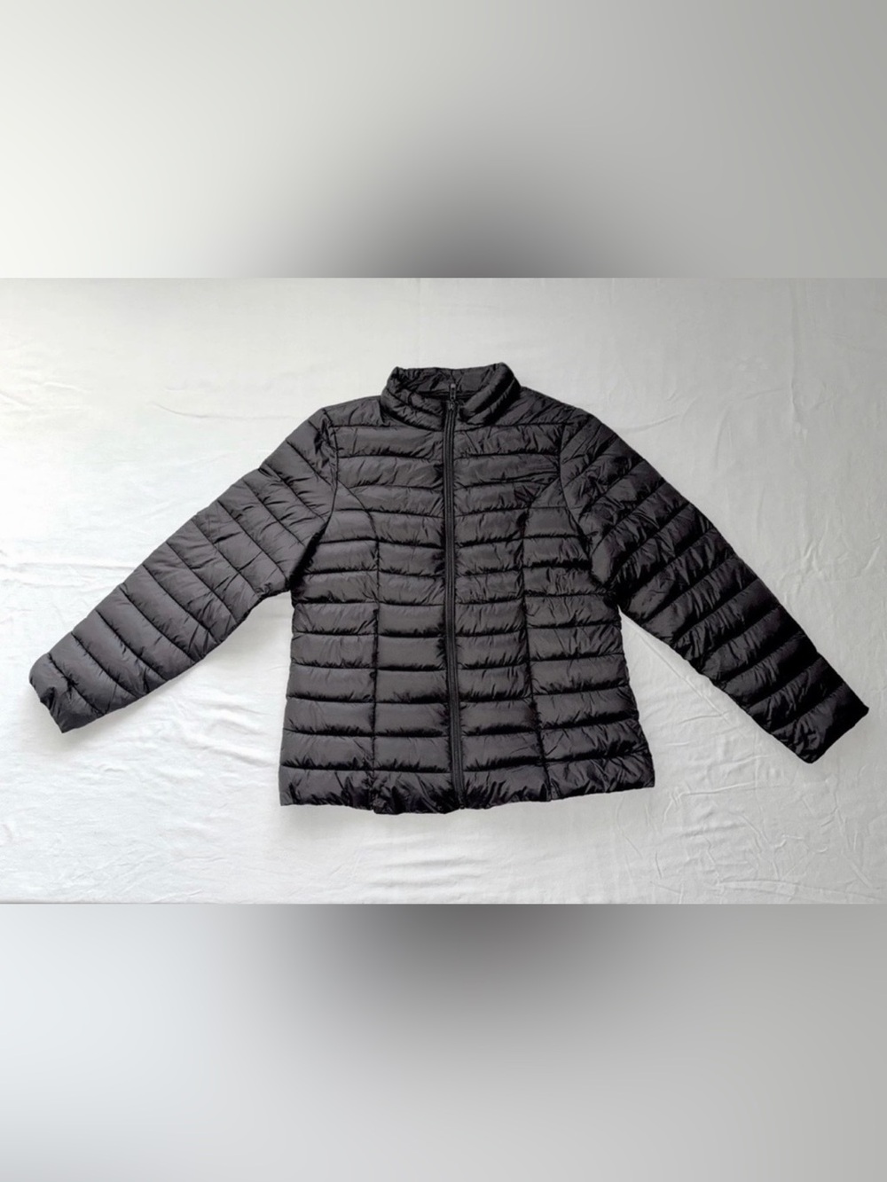 Halara Women's Lightweight Puffer Jacket XL Black NWT Cozy & Stylish
